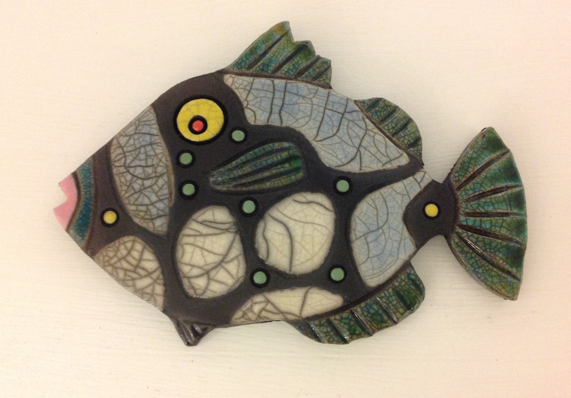 'Trigger Fish Small' by artist Julian Smith